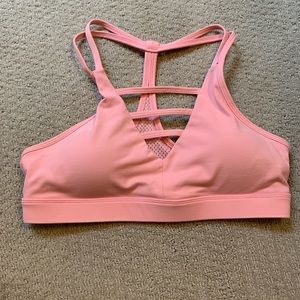Zyia Large Pink Grid Bra